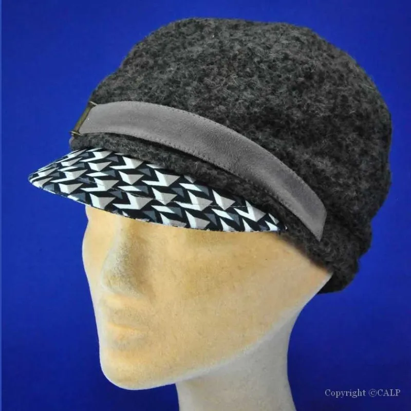 caquette boule-casquette boule hiver femme