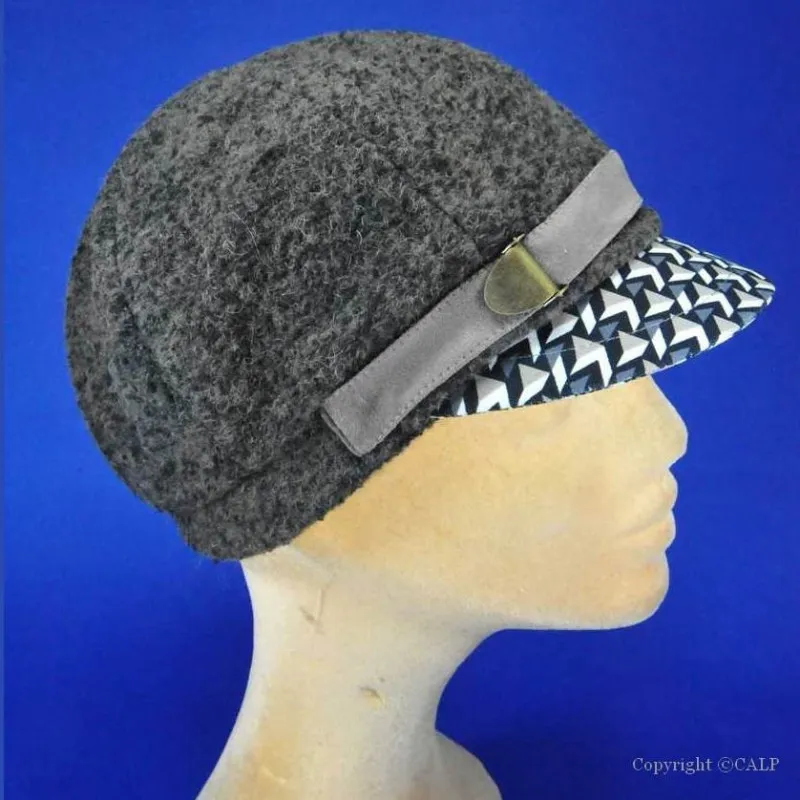 caquette boule-casquette boule hiver femme