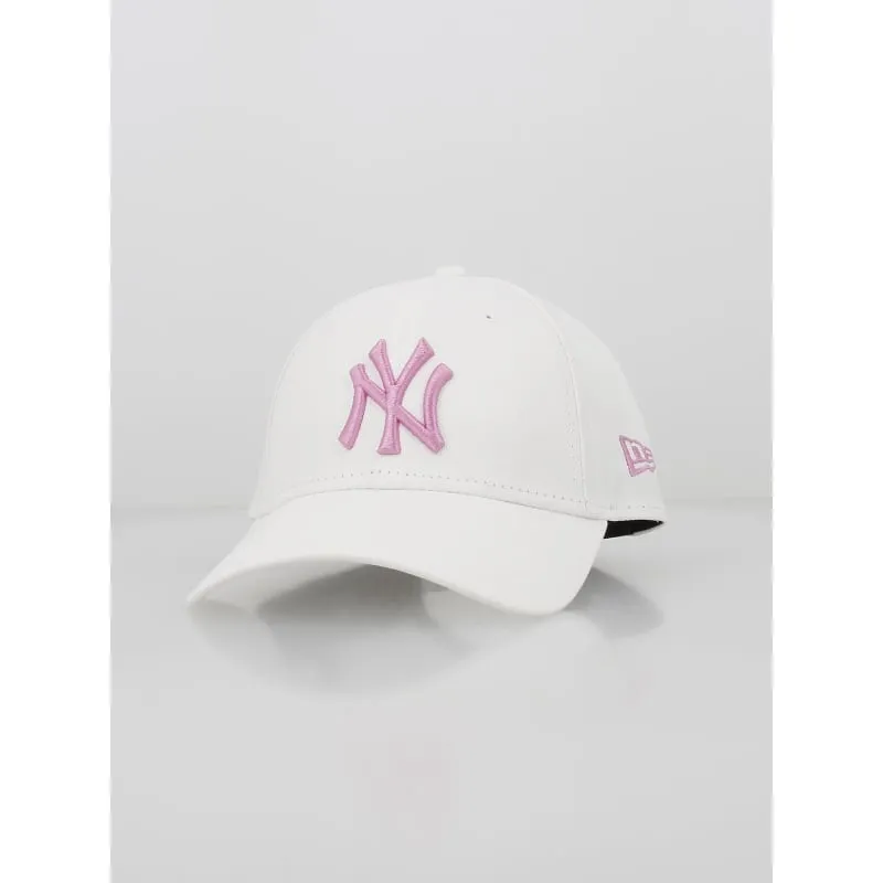 Casquette 9forty league essential logo rose blanc - New Era | wimod