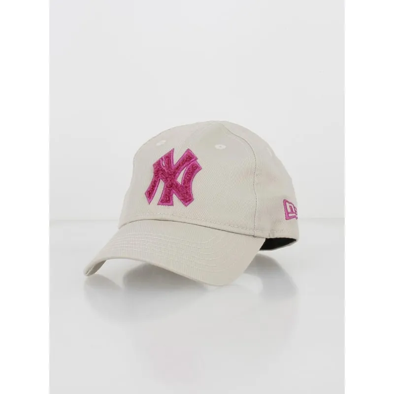 Casquette 9forty league essential logo rose blanc - New Era | wimod