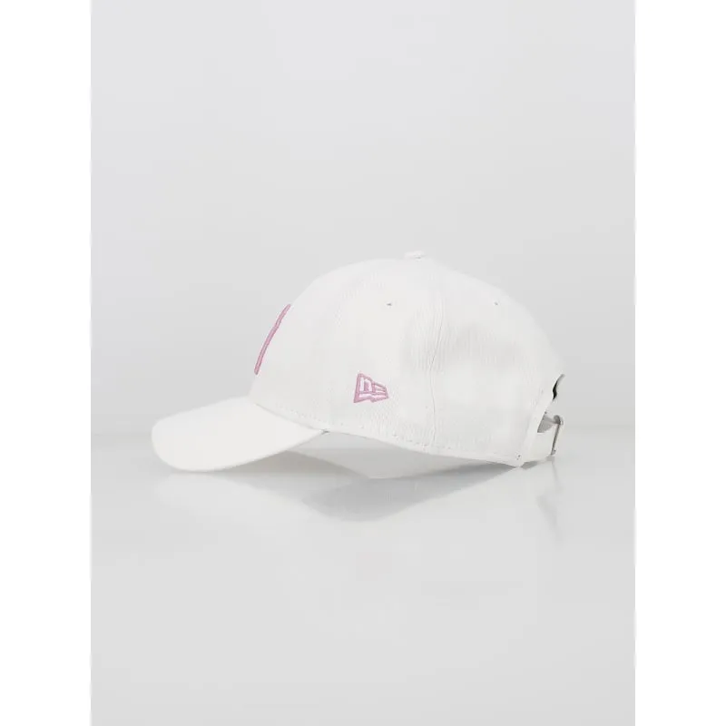 Casquette 9forty league essential logo rose blanc - New Era | wimod