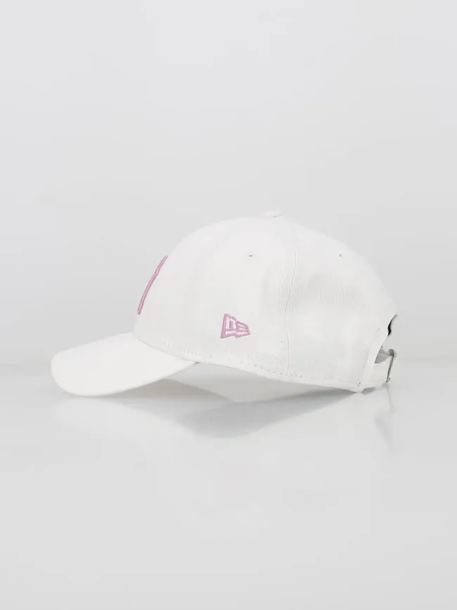 Casquette 9forty league essential logo rose blanc - New Era | wimod