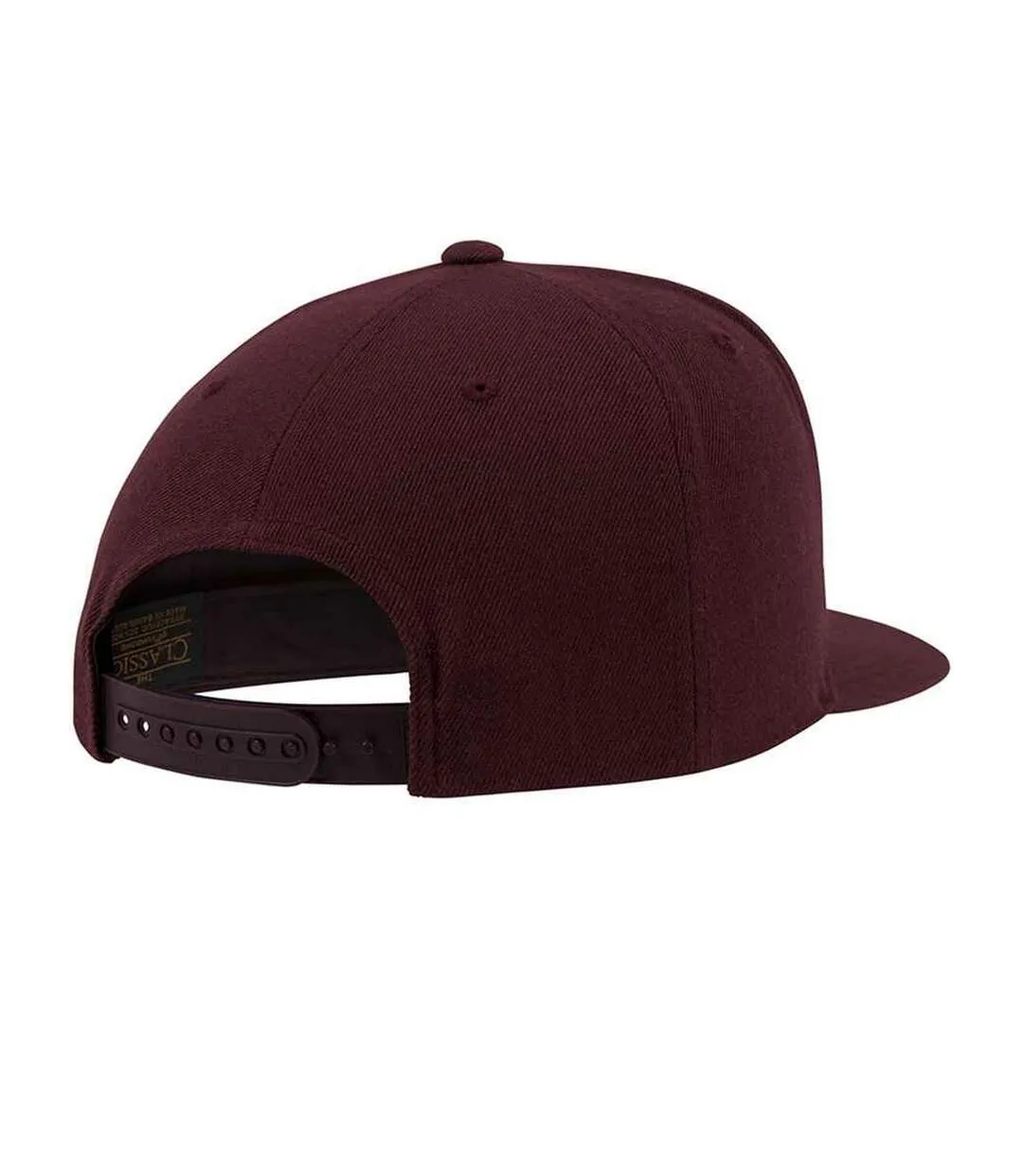 Casquette ajustable classic homme pourpre Flexfit