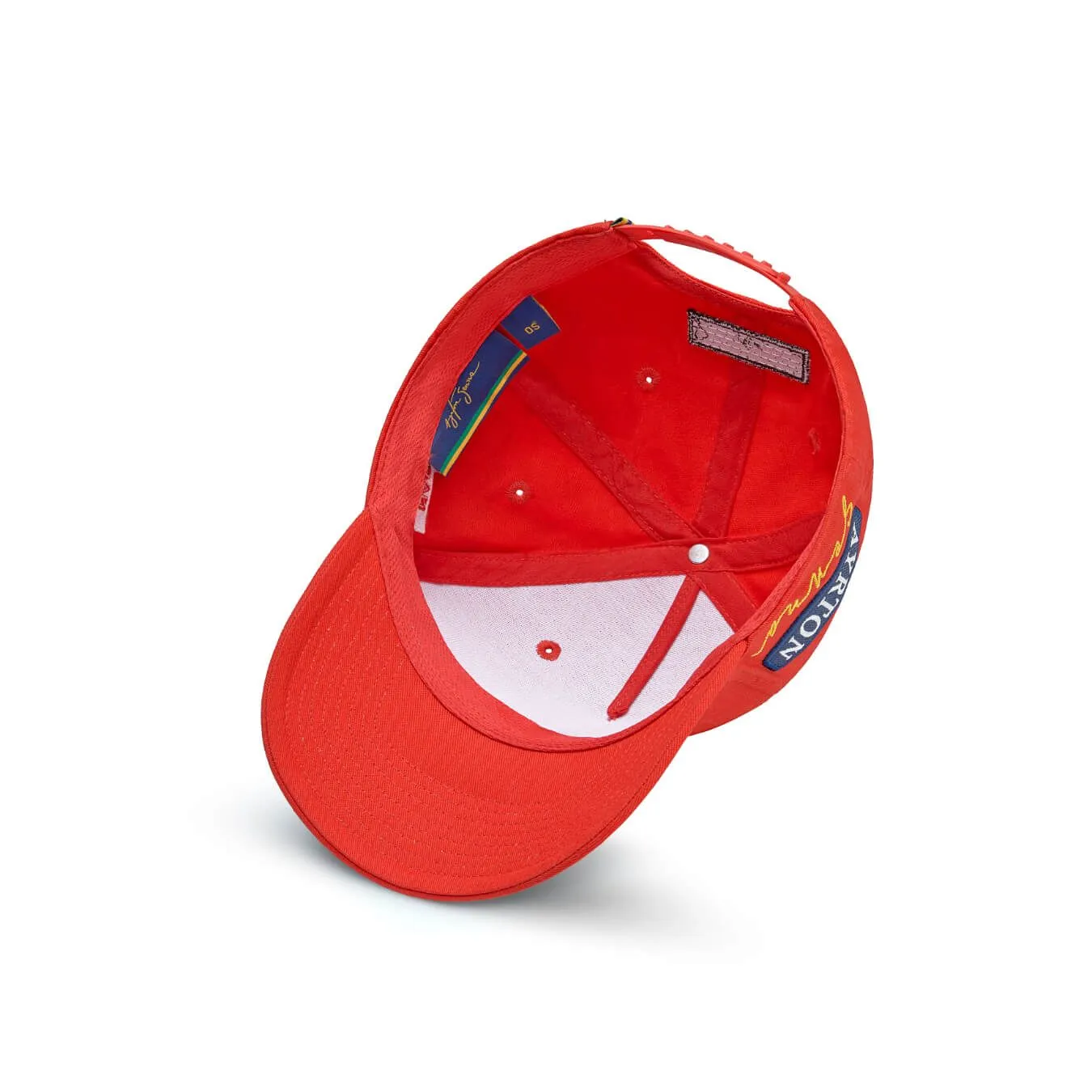 Casquette AYRTON SENNA Legacy Rouge SEN24_CAS_LEG