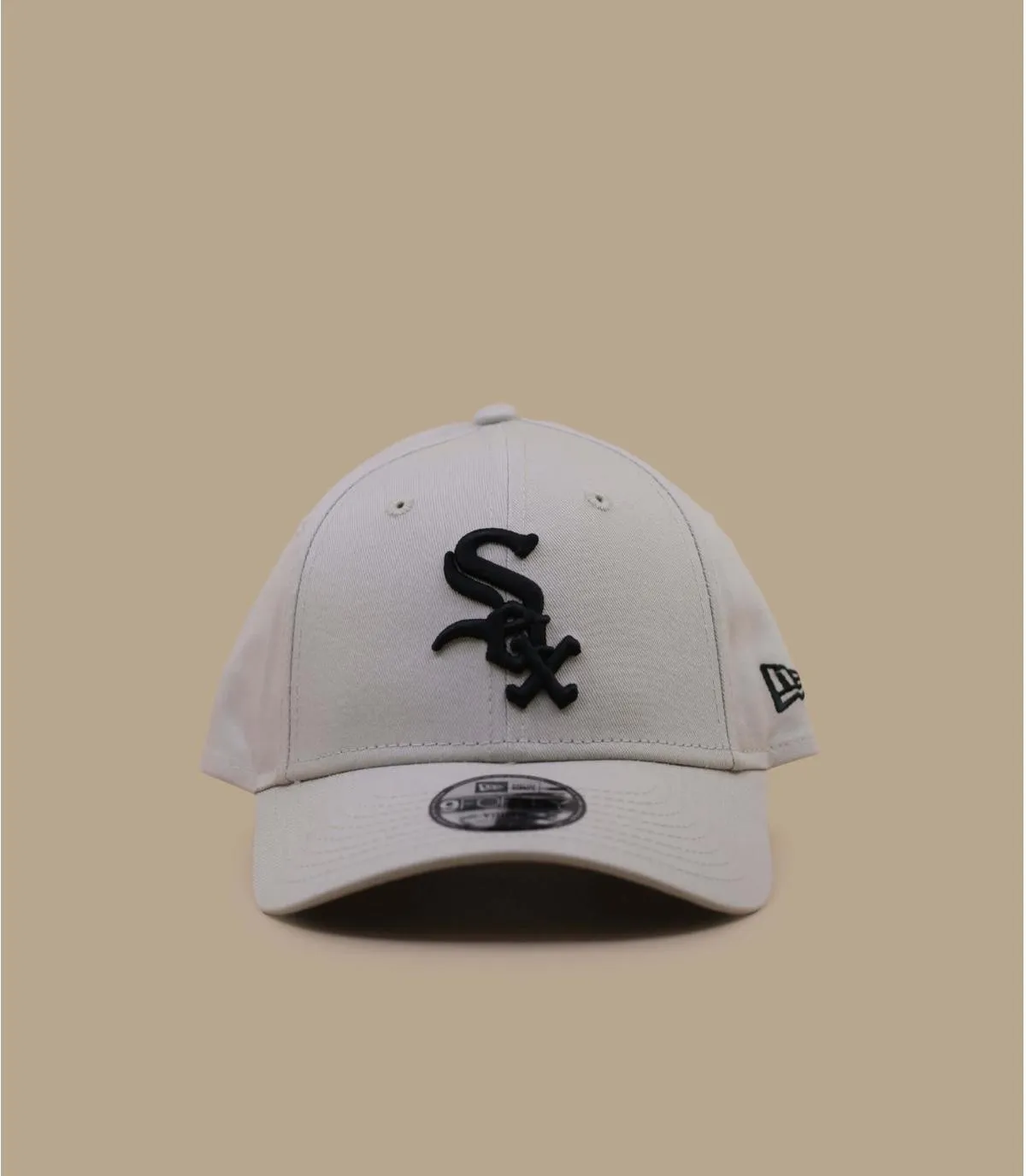 Casquette baseball enfant SOX beige noire - Casquette Kid League Ess 9Forty Sox stone black New Era : Headict