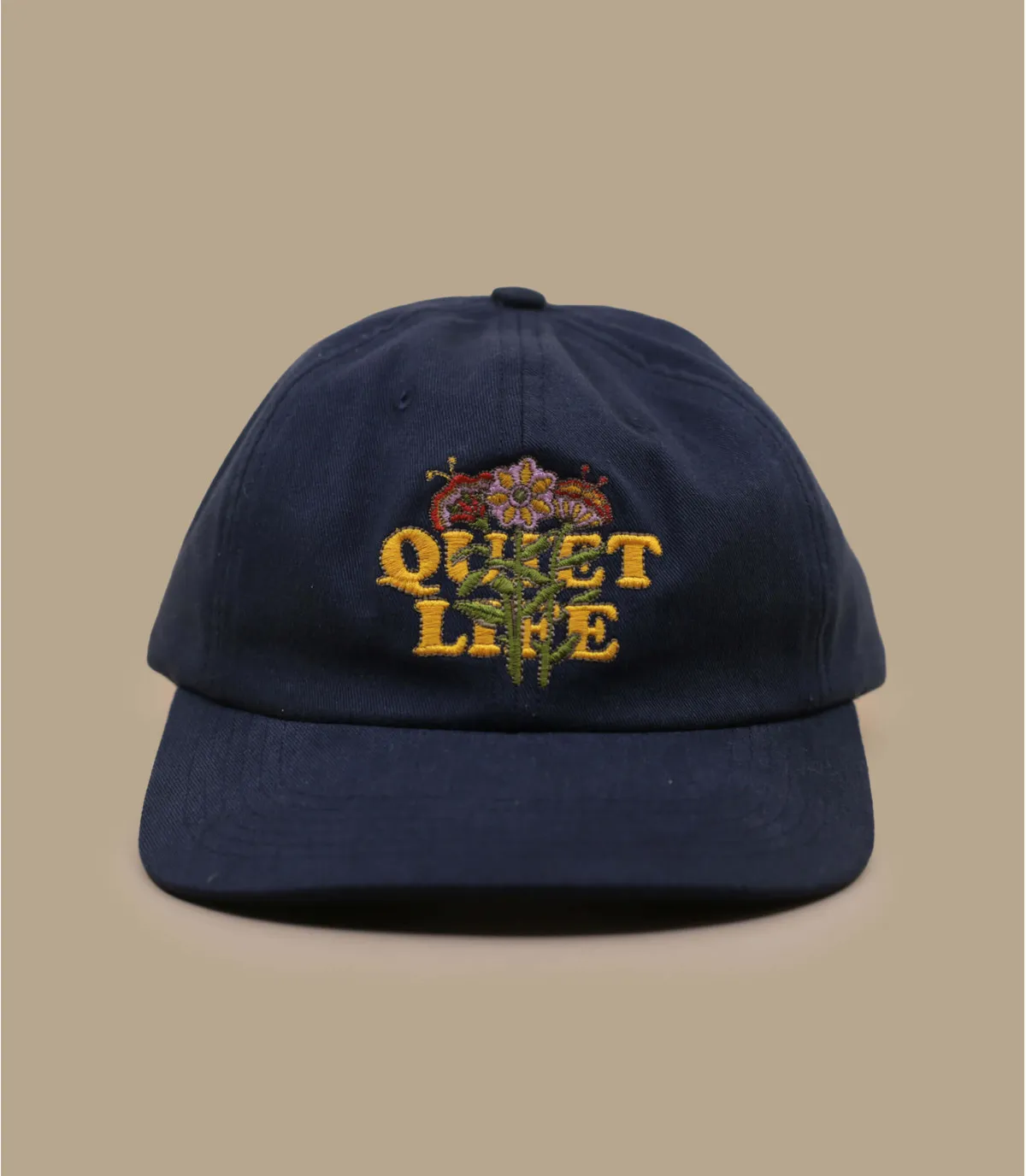 Casquette five panel bleu marine - Casquette Everyday Bouquet Polo navy The Quiet Life : Headict