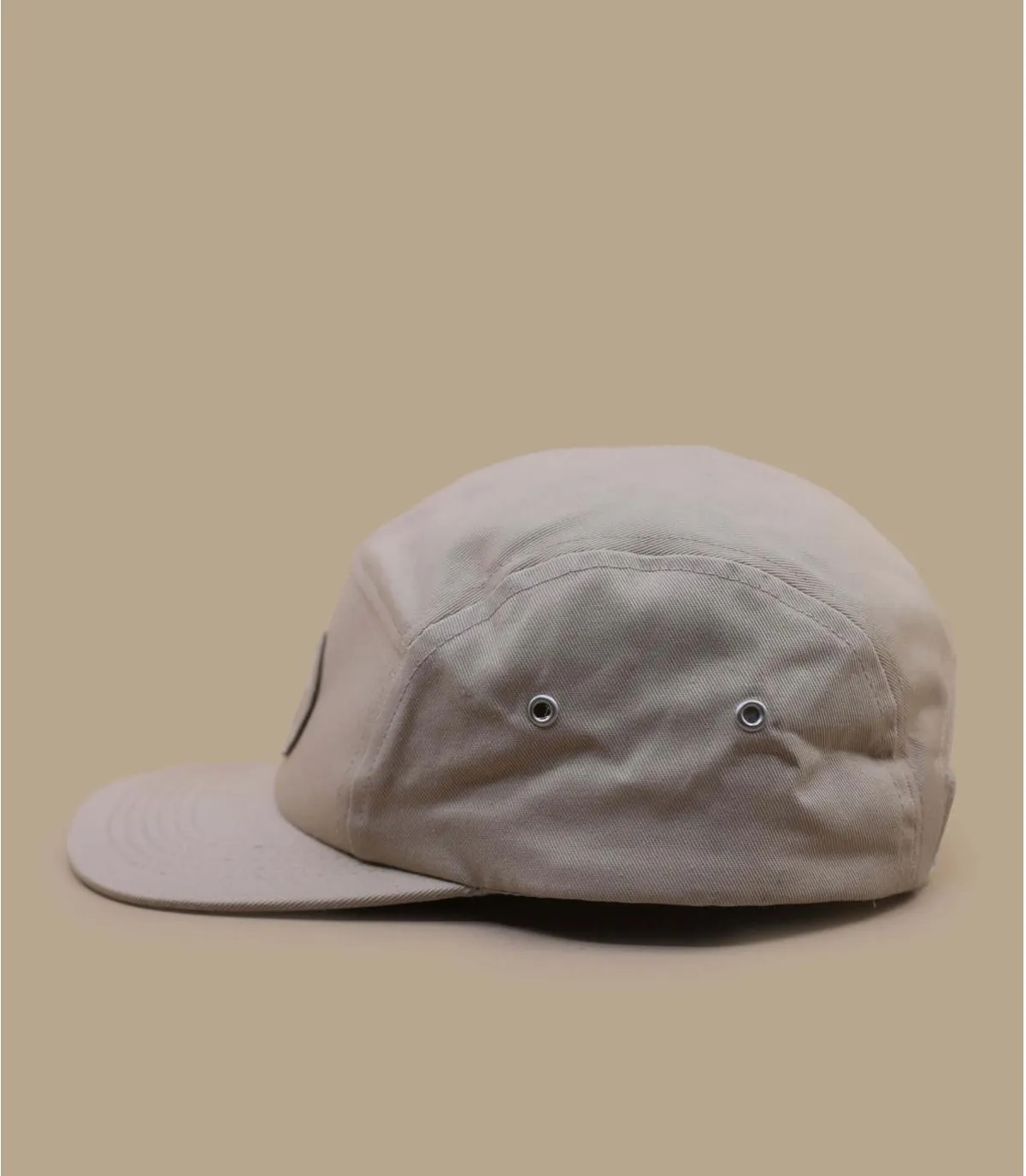 Casquette five panel gris - Backley Cap light feather grey Knowledge Cotton Apparel : Headict