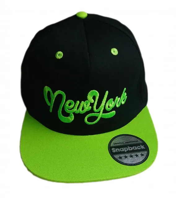 Casquette Snapback New York ( brodé Vert )