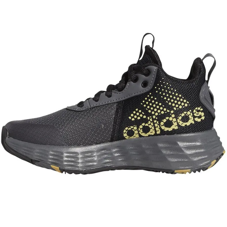 Chaussure de basket-ball Adidas OwnTheGame 2.0 Jr GZ3381 gris nuances de gris