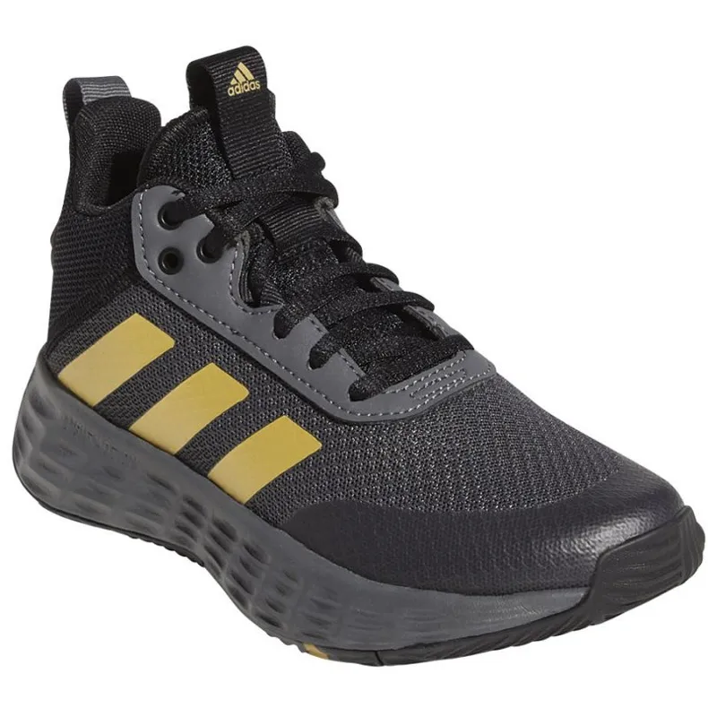 Chaussure de basket-ball Adidas OwnTheGame 2.0 Jr GZ3381 gris nuances de gris