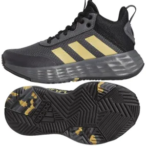 Chaussure de basket-ball Adidas OwnTheGame 2.0 Jr GZ3381 gris nuances de gris