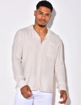 Chemise manche longues avec poches / 46623 - JEANS INDUSTRY