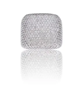 Coffret Bague Femme Acier strass