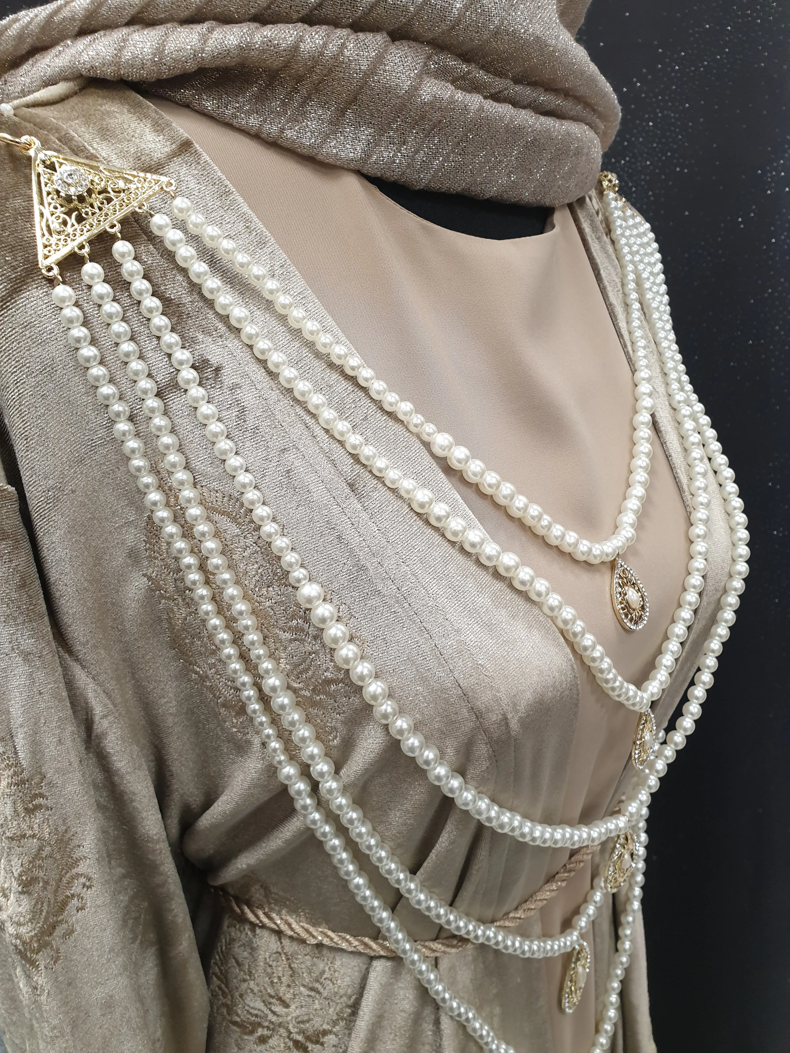 COLLIER PEARL KAHINA