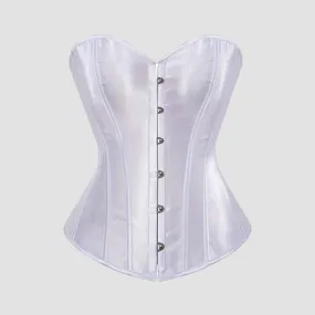 Corset Blanc Satin