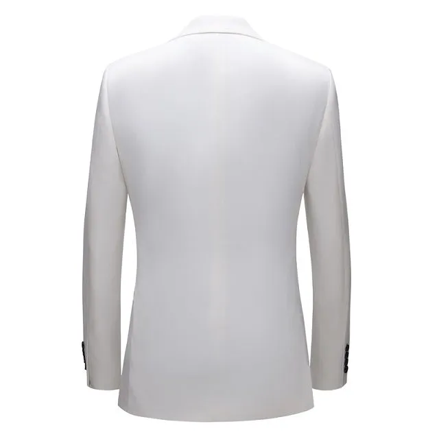 Costume 2 pièces blanc - Look Homme