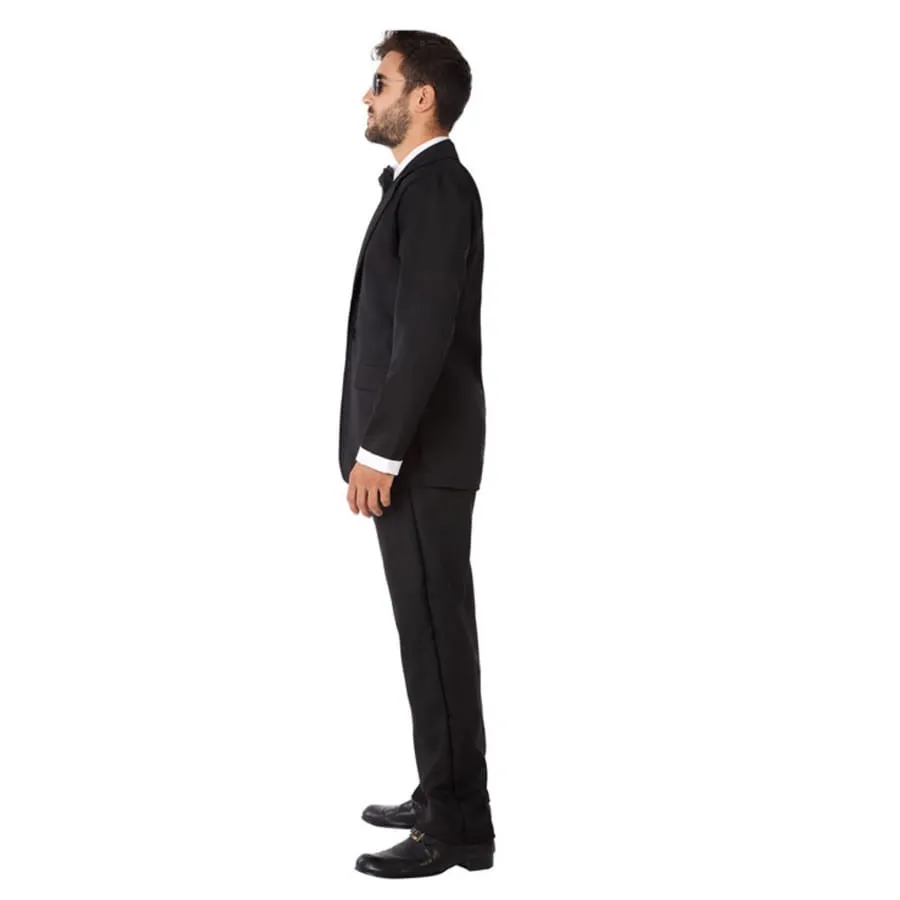 Costume d'espion en smoking pour homme