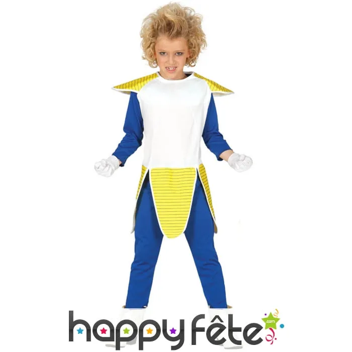 Costume de guerrier manga pour enfant