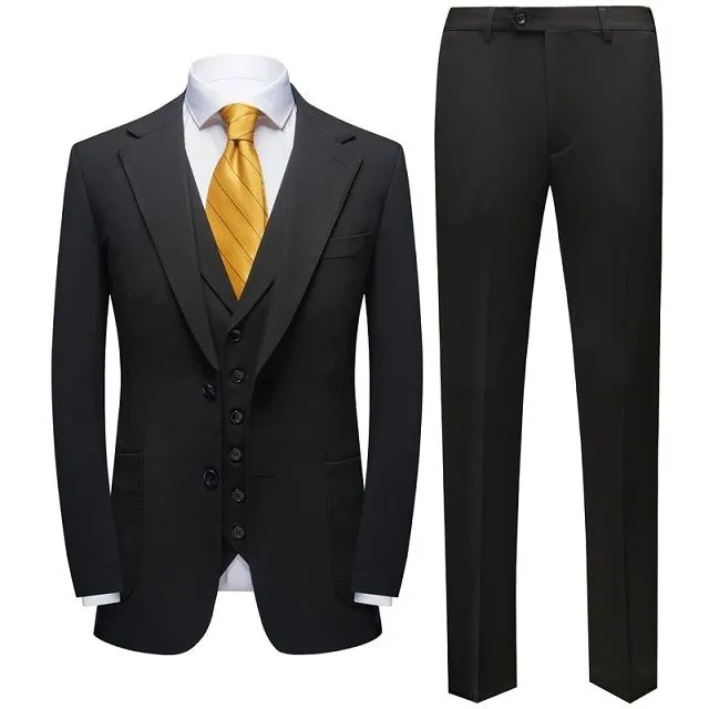 Costume mariage homme noir - Look Homme