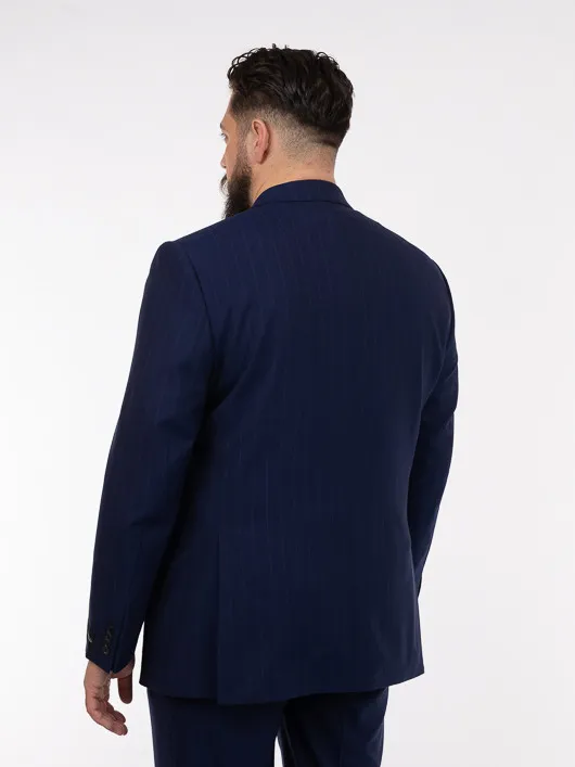 Costume Tissu Loro Piana Capel Collection PrivÃ©e Grande Taille bleu homme grande taille - Capelstore