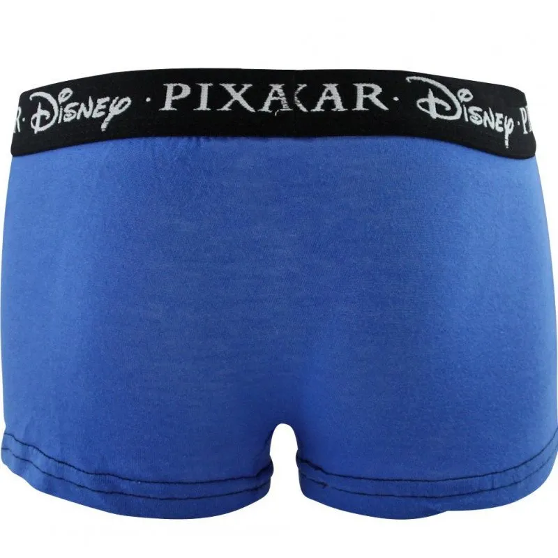 DISNEY Boxer Garçon Coton BUZZ Bleu Noir TOY STORY