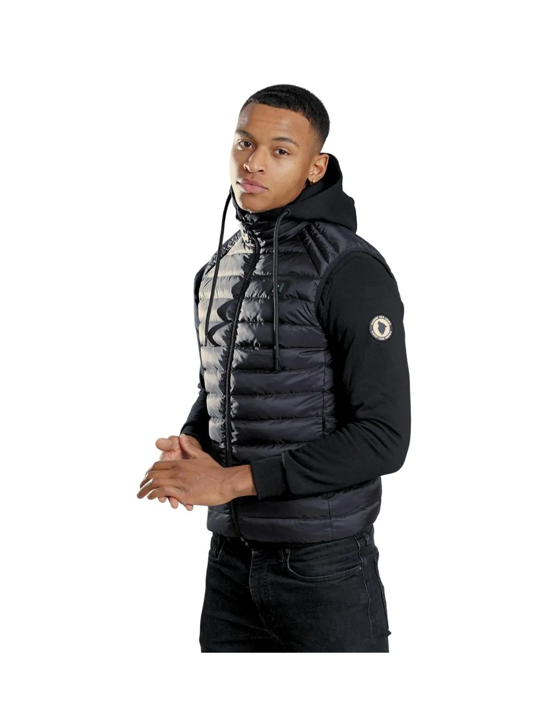 Doudoune chauffante sans manche homme Comme Des Loups Ref 61631 Noir