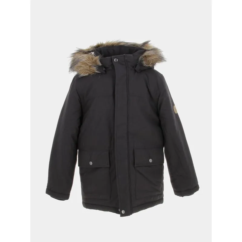 Doudoune hero hood noir enfant - Jack & Jones | wimod