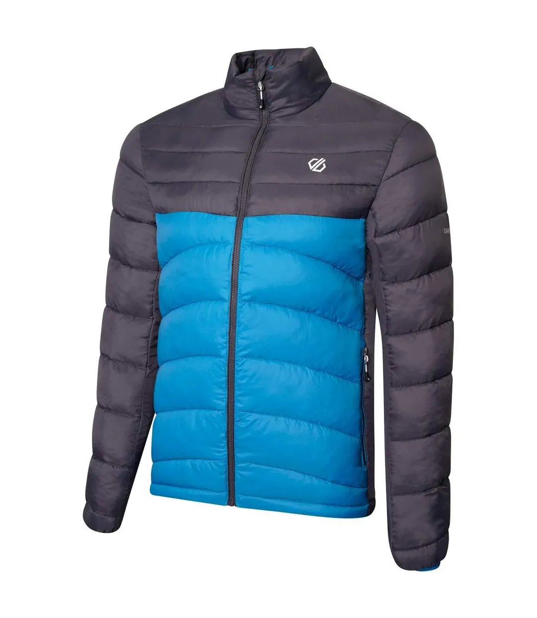 Doudoune matelassée precipice homme gris foncé / bleu pétrole Dare 2B