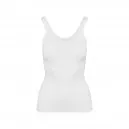 Débardeur Dentelle Femme Ecoresponsable Blanc - TOPTEX