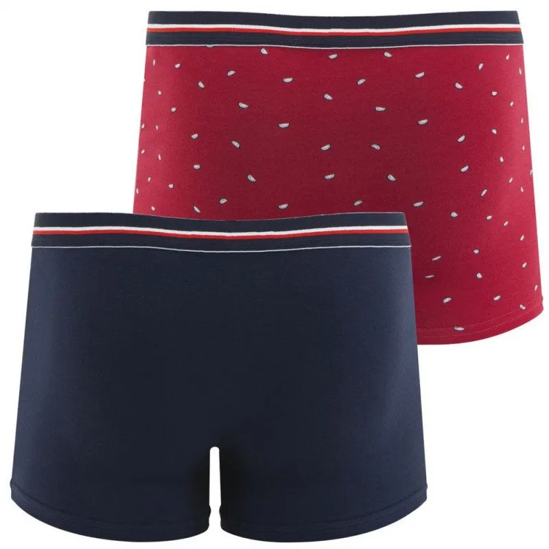 EMINENCE Coffret 2 Boxers Homme FAIT EN FRANCE Marine Pastèque