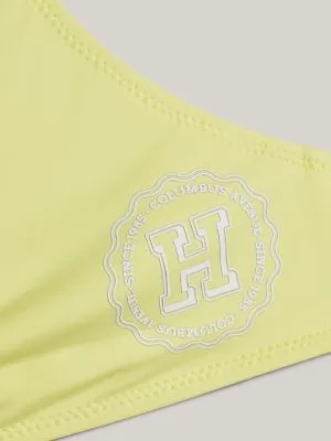 Ensemble bikini dos nu Hilfiger Monotype | Jaune | Tommy Hilfiger