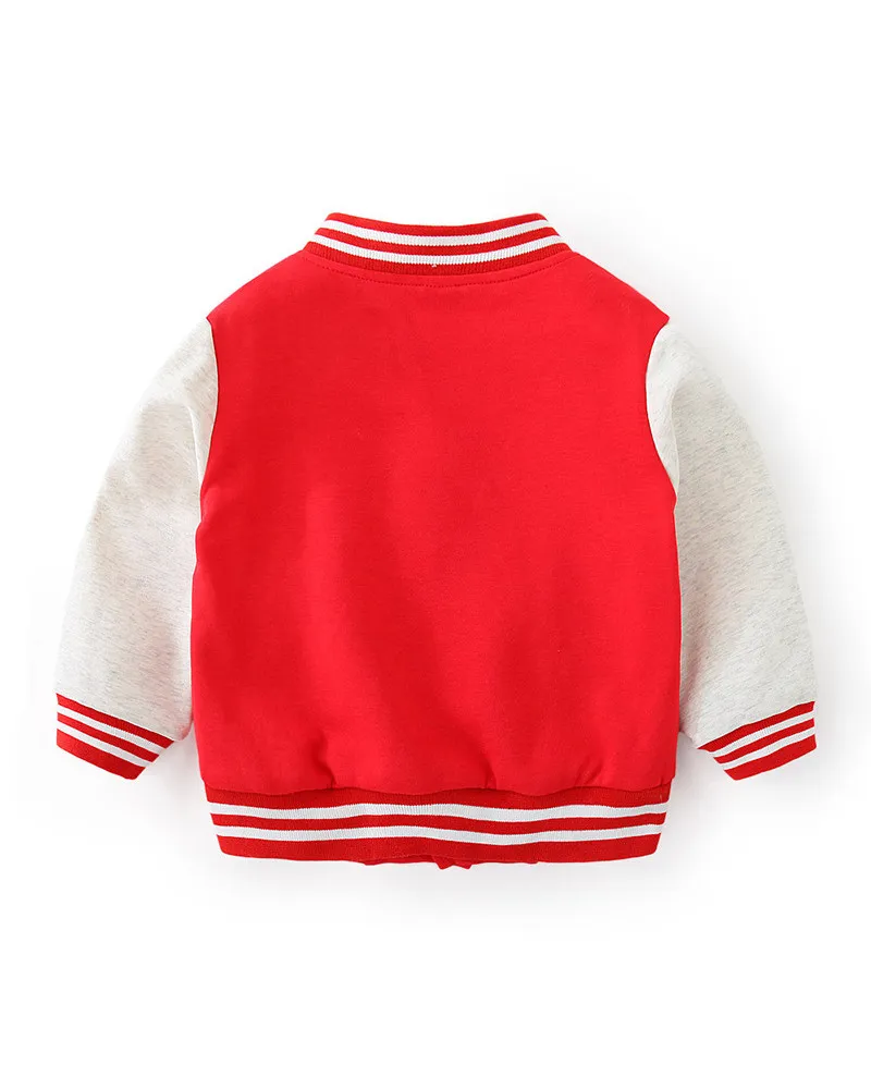 Ensemble de pulls de baseball Cardigan Jacket pour enfants