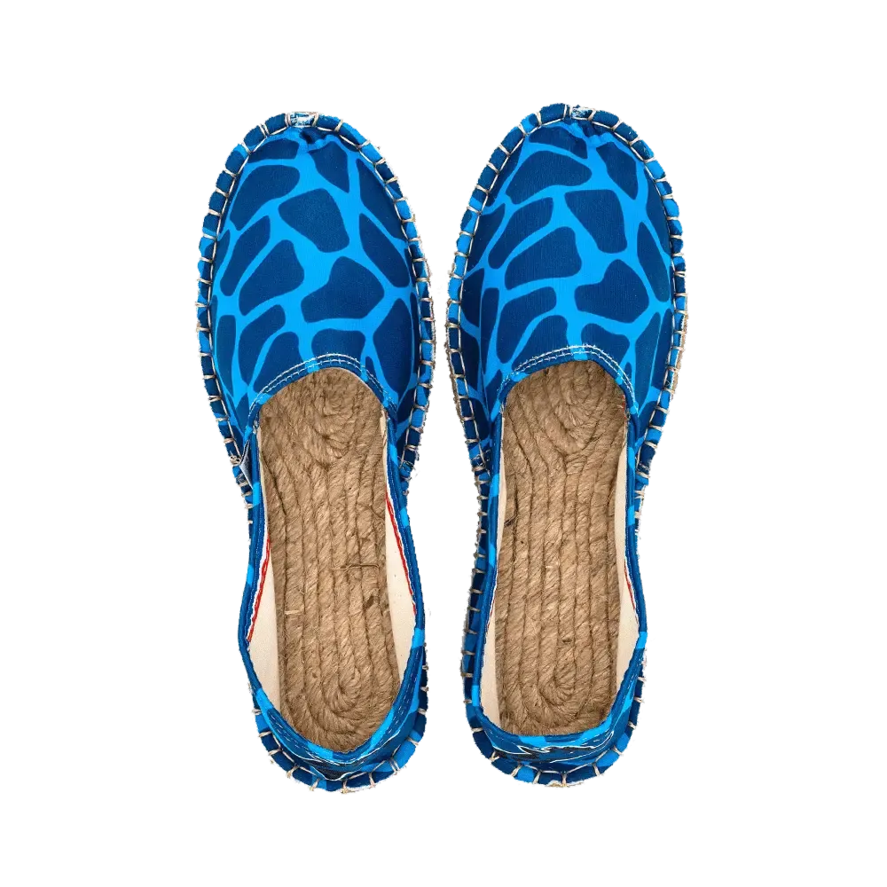 Espadrille Girafon Bleu