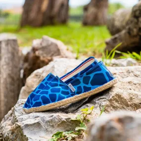 Espadrille Girafon Bleu