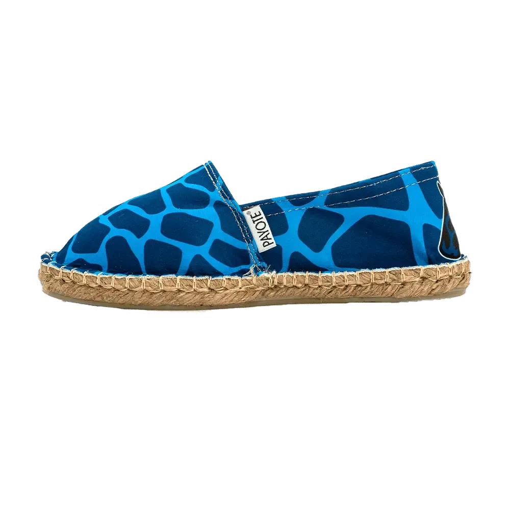 Espadrille Girafon Bleu