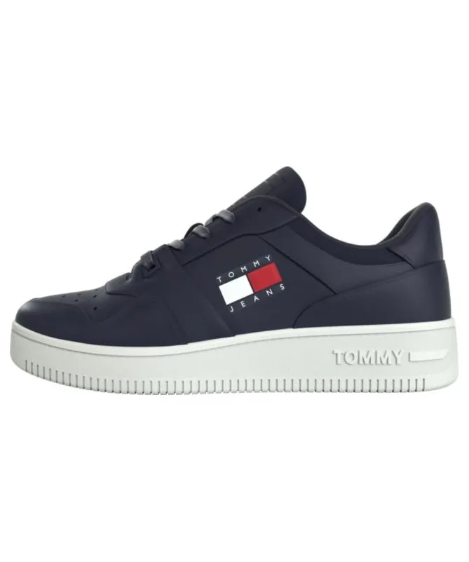 Fiesta France - Baskets essential en cuir Tommy Hilfiger