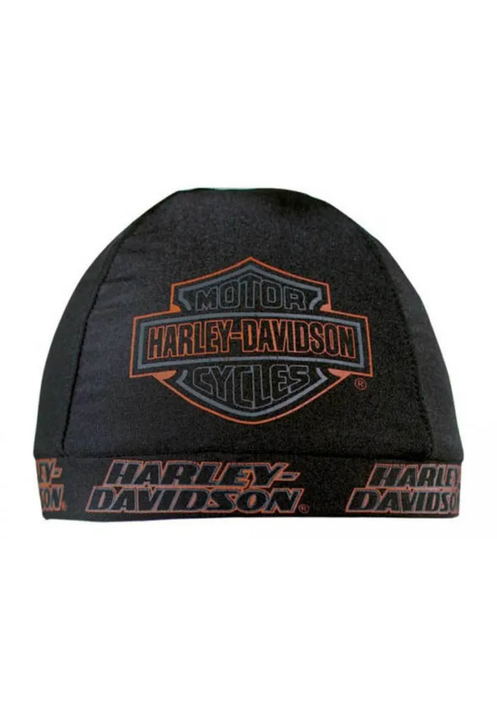 Harley Davidson Homme Strong H-D Skull Casquette Noir bandana Bar & Shield Logo SK98630