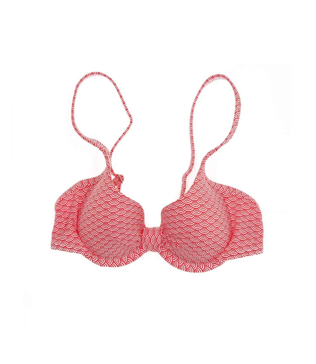 Haut de Bikini Rouge/motifs Femme Nana Cara Soleil