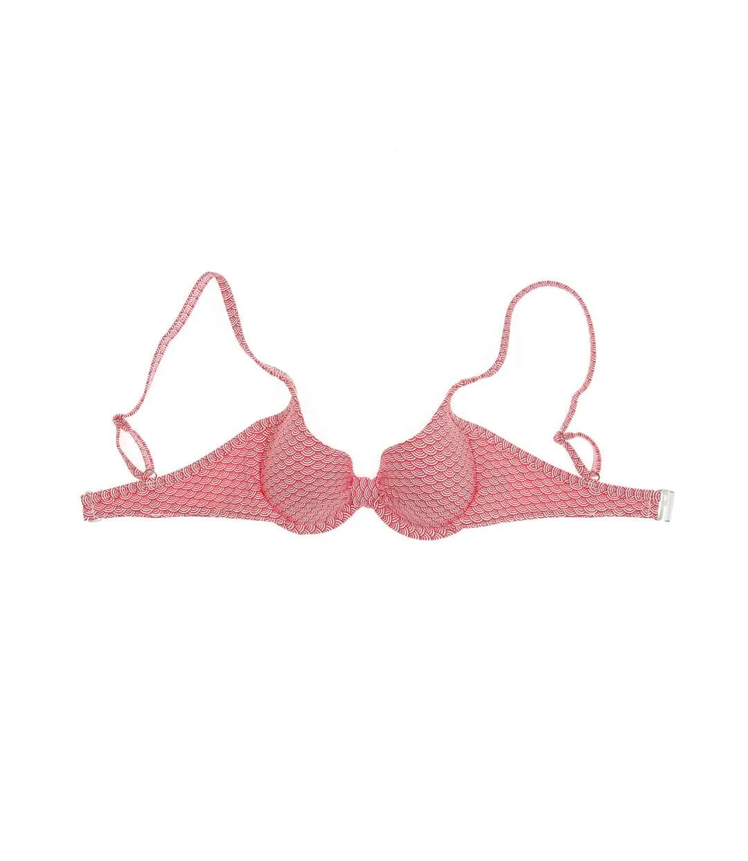 Haut de Bikini Rouge/motifs Femme Nana Cara Soleil