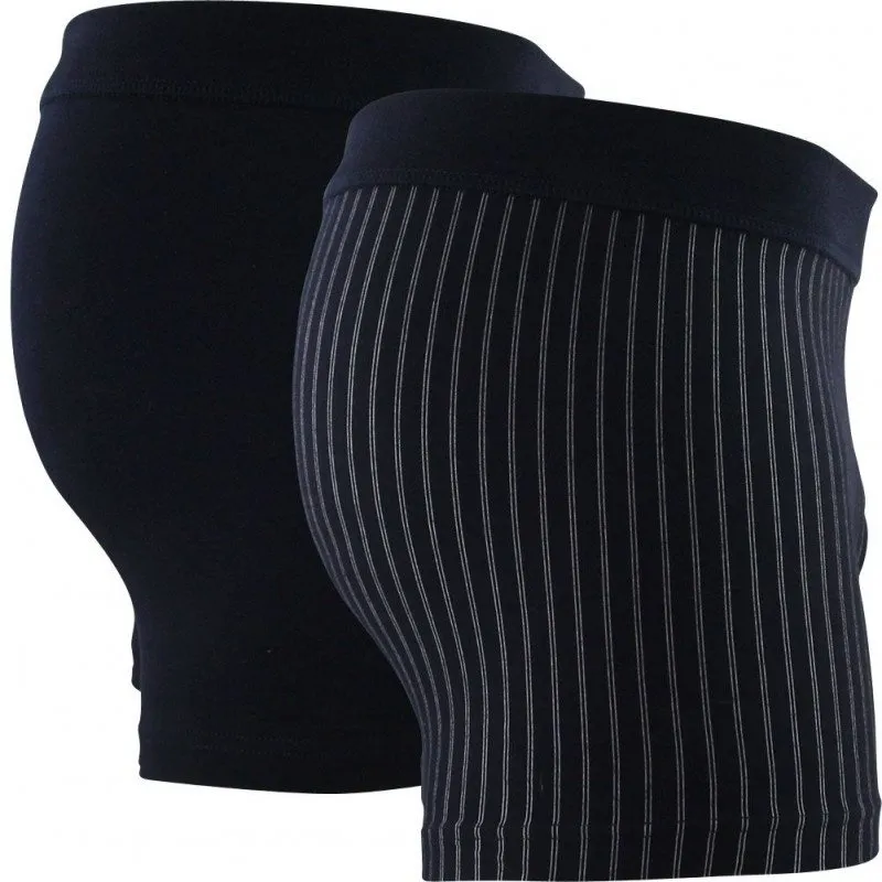 IMPETUS Lot de 2 Boxers Homme Coton STRETCH2 Marine