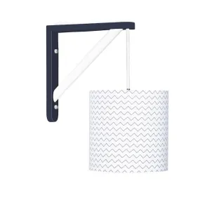 Luminaire mural en coton blanc blanc - Sauthon