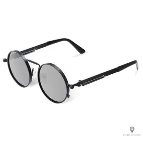 Lunette Aviateur Homme Ronde Grise