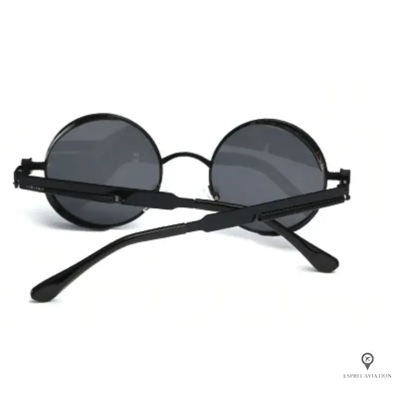 Lunette Aviateur Homme Ronde Grise