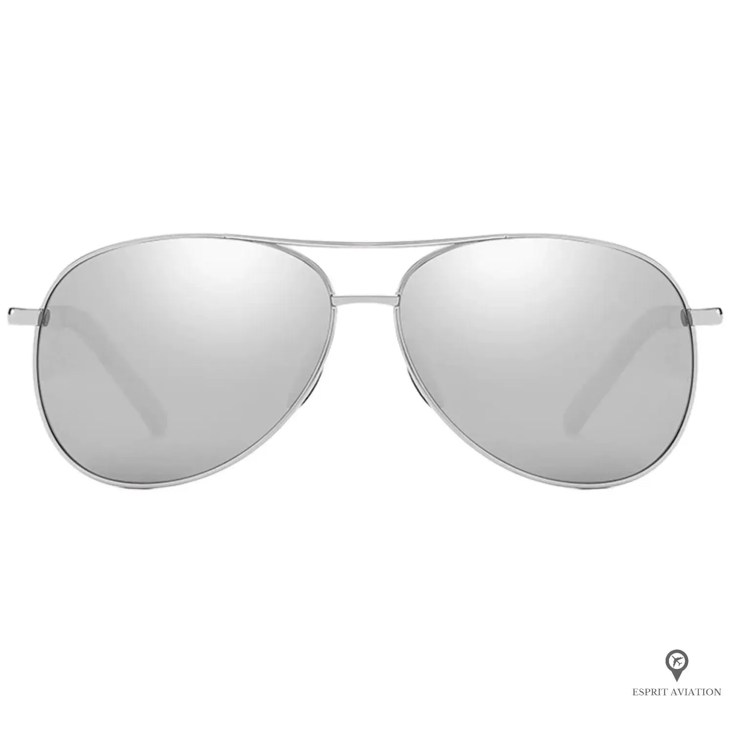 Lunette de Soleil Aviateur Homme Effet Miroir