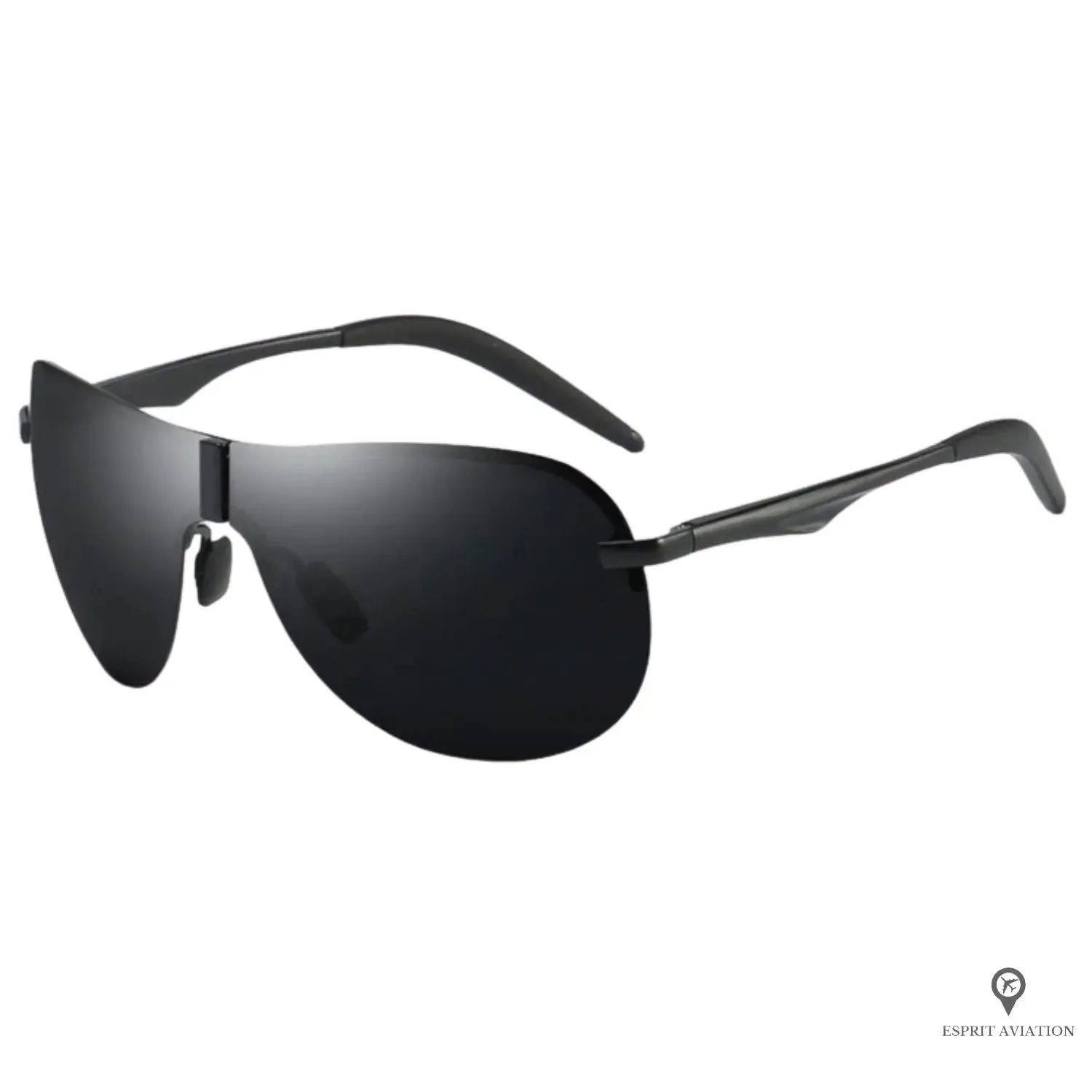 Lunette de Soleil Aviateur Homme Grande Taille