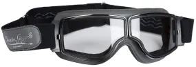 Lunettes Aviator Goggle T2 Gris, lunettes moto vintage