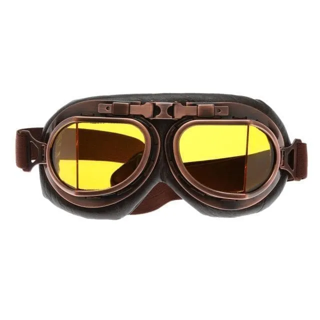 Lunettes de Soleil Moto Vintage