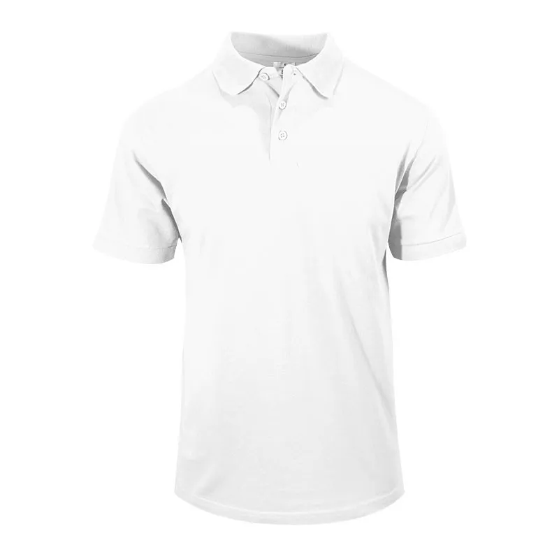 Polo de Travail Coton Homme Blanc - TOPTEX