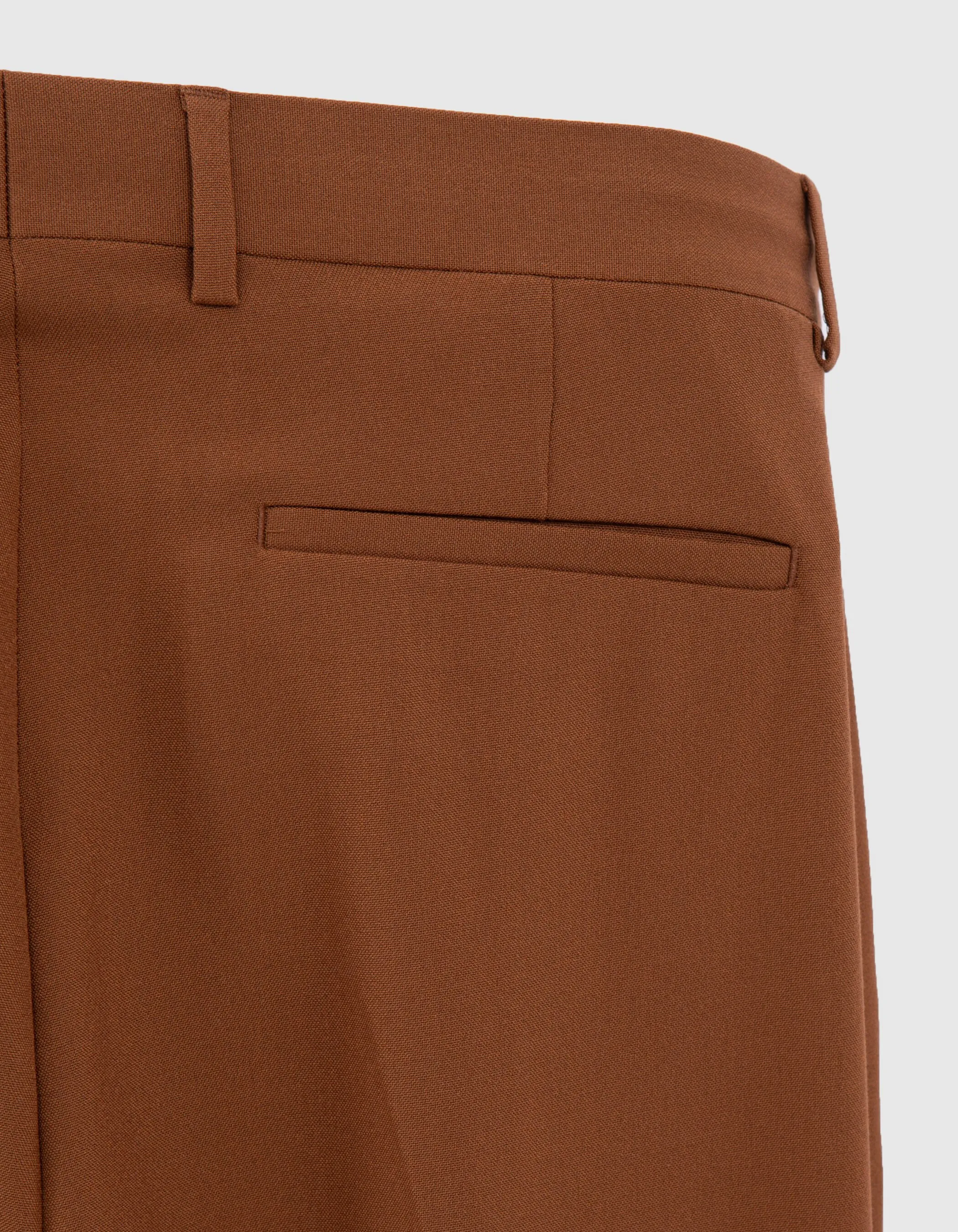 Pure Edition-Pantalon de costume cognac Homme