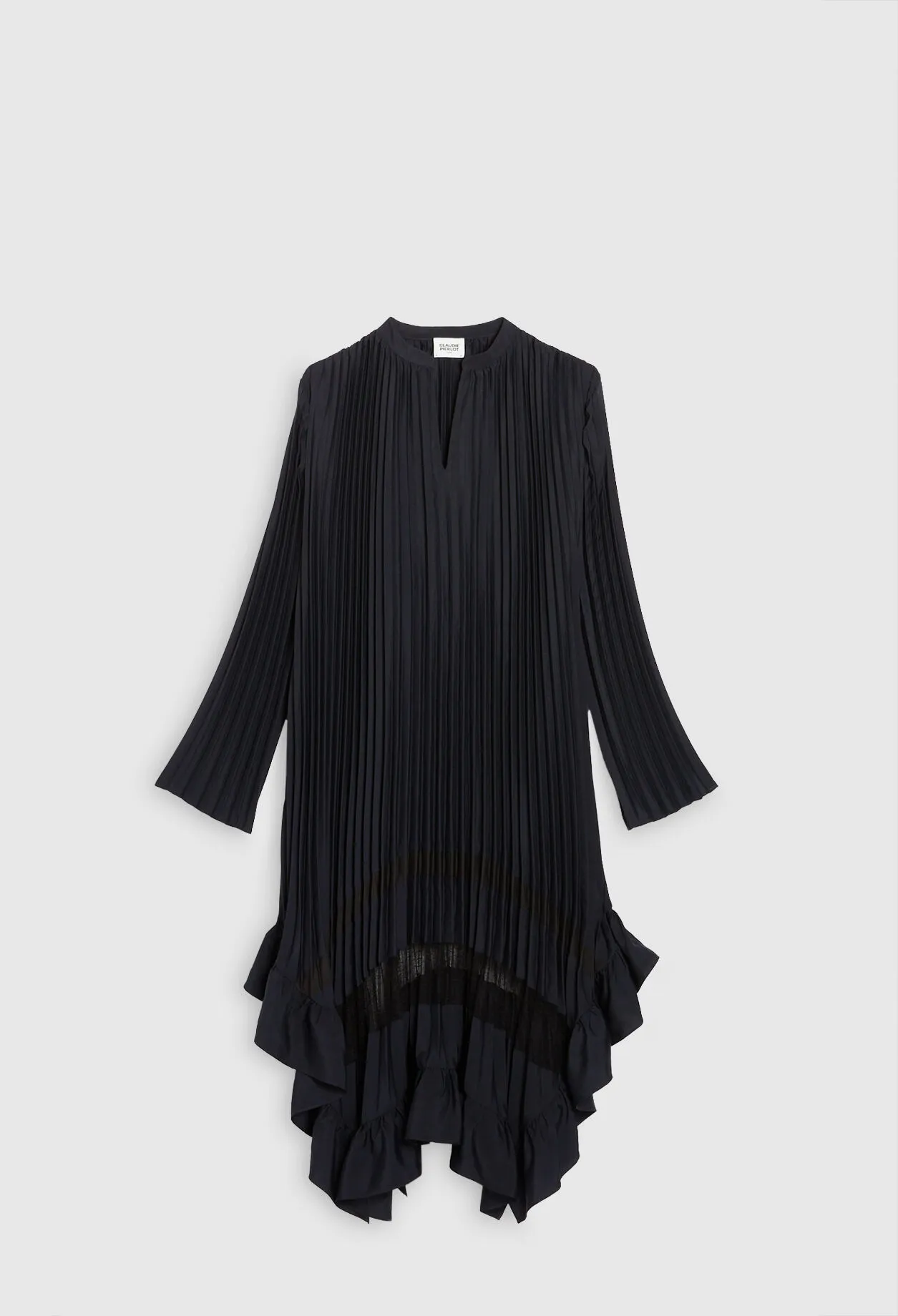 Robe plissée à volant | Claudie FR